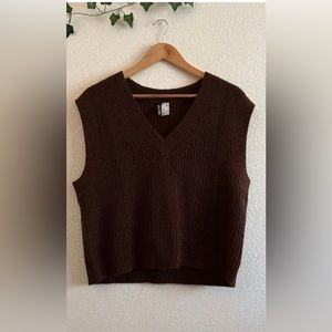Sweater vest knit
